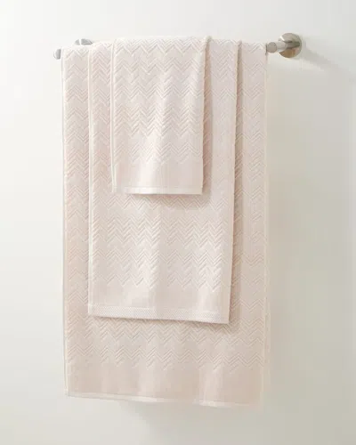 Missoni Chalk Bath Sheet In Natural