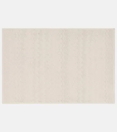 Missoni Chalk Cotton Terry Bath Mat