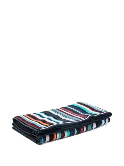 Missoni Chandler Beach Towel In Blu Multicolor