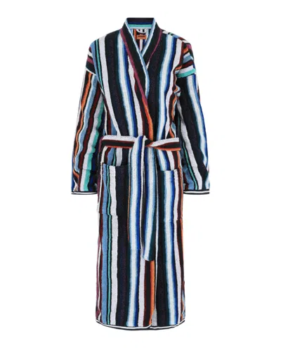 Missoni Chandler Hooded Robe In Multi