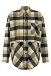 Missoni Check Pattern Shirt Shirt And Blouse Beige In Brown