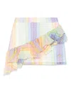 Missoni Check-pattern Skirt In Green