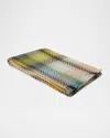 Missoni Check Wool-blend Plaid Throw In Multi