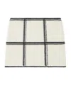 Missoni Kurzer Jacquard-rock Mit Karomuster In White