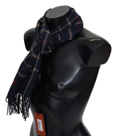 Missoni Checkered Camel Hair Scarf In Multi