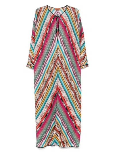 MISSONI CHEVRON BEACH DRESS