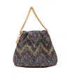Missoni Chevron Chain-strap Mini Bag In Multi