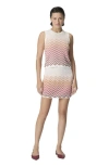 Missoni Chevron-pattern Mini Skirt In Multi