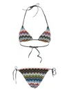 Missoni Zigzag Pattern Bikini Beachwear Multicolor In Multi