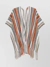 Missoni Zig-zag Viscose Blend Cape Accessories