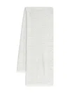 Missoni Chevron Fringed Scarf In White