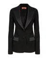 Missoni Lapel Long-sleeved Suit Jacket In Black