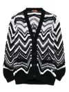 MISSONI CHEVRON-KNIT CARDIGAN