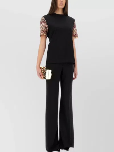 Missoni Chevron Knit Sleeves T-shirt