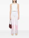 Missoni Hose Mit Zickzackmuster In Weiss