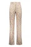 Missoni Chevron Knitted Palazzo Trousers In Multicolor