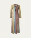Missoni Zigzag Lace-detail Maxi Dress