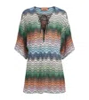 Missoni Chevron Mini Kaftan In Multi