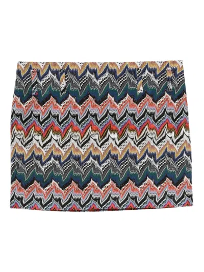 MISSONI CHEVRON MINISKIRT