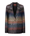 Missoni Chevron-pattern Blazer In Multi