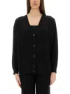Missoni Oversized V-neck Chevron Pattern Cardigan