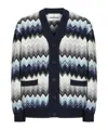 Missoni Cardigan Aus Wolle Und Baumwolle Mit Zickzackmuster In Multi