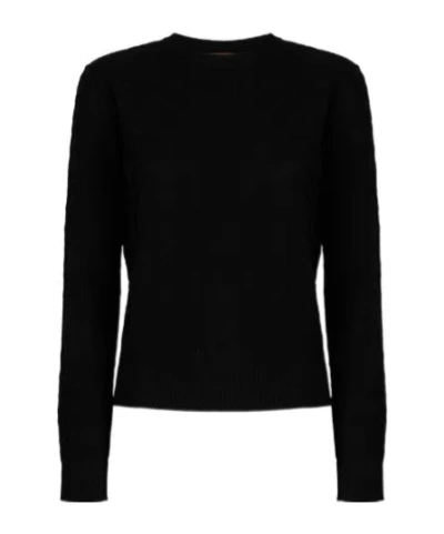 MISSONI MISSONI CHEVRON PATTERN CREWNECK JUMPER