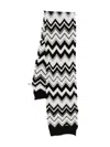 Missoni Chevron-pattern Scarf In White