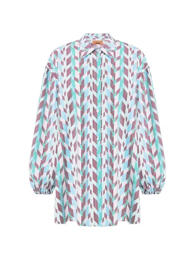 Missoni Chevron-pattern Shirt In Multi