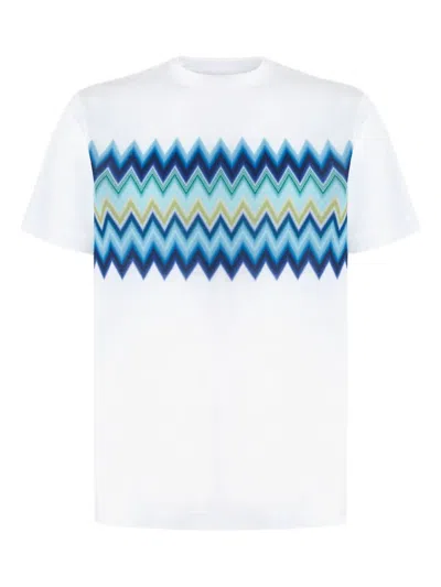 MISSONI CHEVRON-PATTERN T-SHIRT