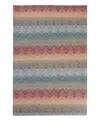 Missoni Chevron-pattern Throw In Multi
