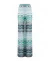 Missoni Chevron-pattern Trousers In Multi