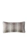 Missoni Chevron-pattern Velvet Cushion In Multi