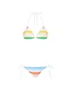 Missoni Chevron-patterned Bikini In Multi