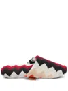 Missoni Chevron-patterned Indoor Slippers
