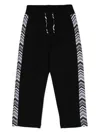 Missoni Chevron-print Track Pants In Black