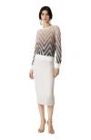 Missoni Jersey In Beige & Multicoloured