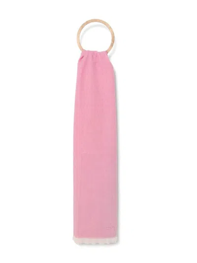 Missoni Chevron Scarf In Pink