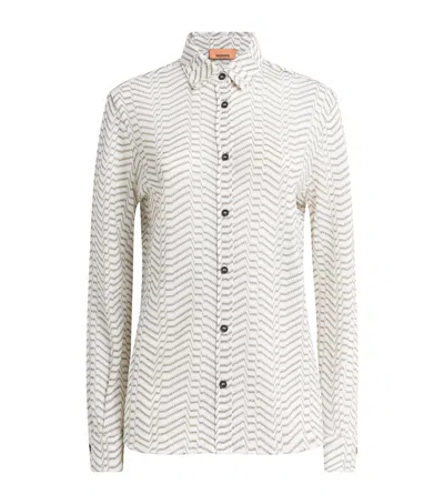 Missoni Chevron Shirt In Neutral