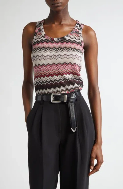Missoni Chevron Stripe Knit Tank