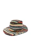 Missoni Chevron Sun Hat In Multi
