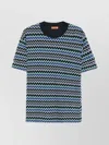 Missoni Chevron Zigzag Crew Neck T-shirt