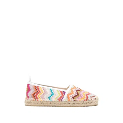 MISSONI CHEVRON-PATTERN ESPADRILLES