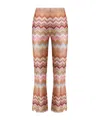 Missoni Chevron-pattern Trousers In Multi