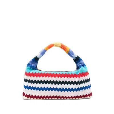 Missoni Chevron-patterned Tote Bag In Multi