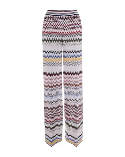 Missoni Chic Mini Trousers For Women In Multi