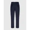 Missoni Embroidered-monogram Chino Pants In Blue