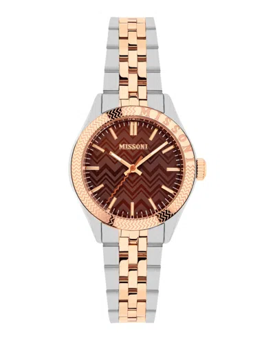 Missoni Classic Bracelet Watch In Multi