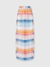 Missoni Herringbone Pattern Skirt In Multicoloured