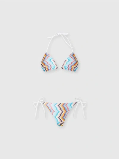 MISSONI MISSONI CLASSIC VISCOSE AND LAMÉ BIKINI